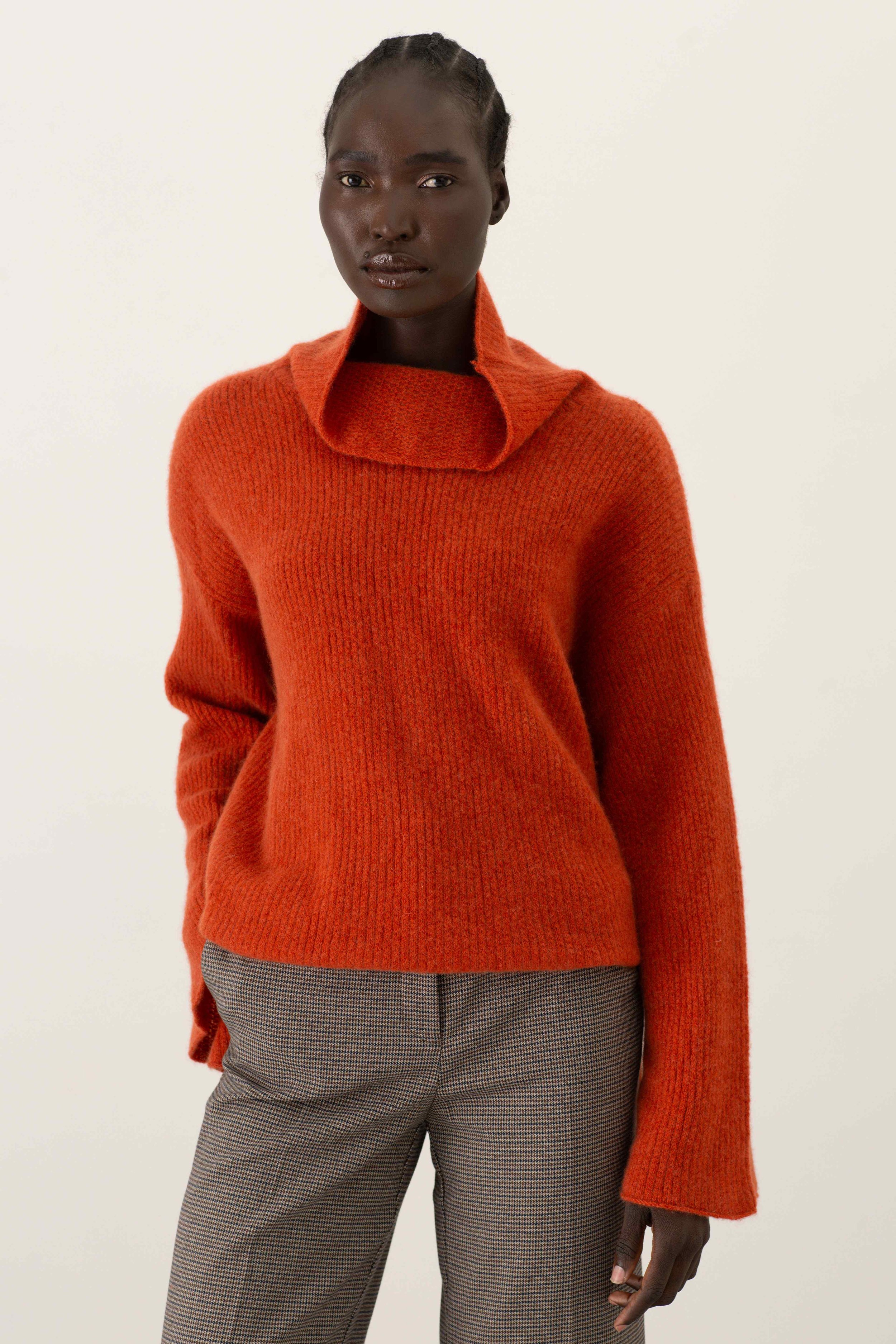 買*ン様 柿乃葉 Ex Cashmere Crew Boat Sweater Ex Cashmere “Kyou-Kyouassyuku” Crew Boat Sweater - 商品帖 | 柿乃葉